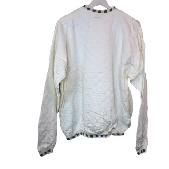 Wek The World Cotton Vintage Long Sleeve Sweater New - Picture 4 of 9